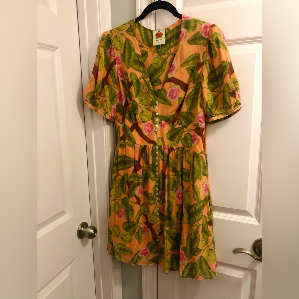 Farm Rio Guava Print Mini Dress - Picture 10 of 14
